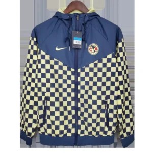 Club America Windbreaker Hoodie Jacket 2021/22 – front view