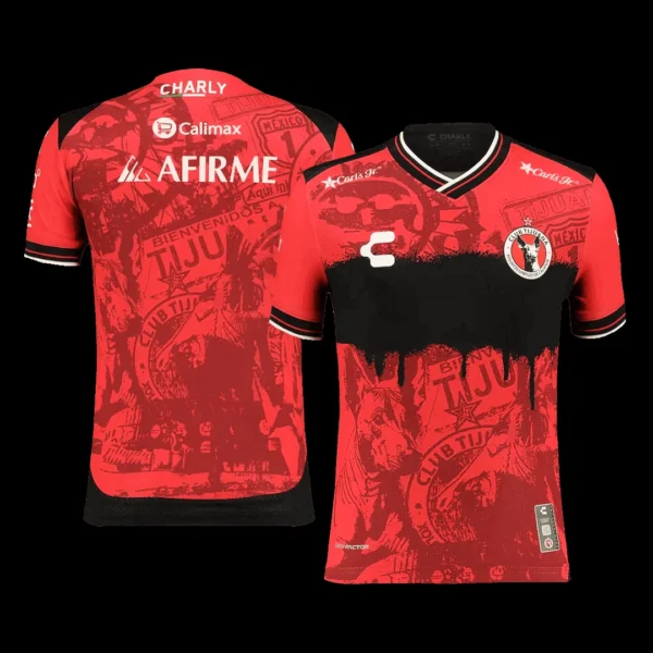 Club Tijuana Home Soccer Jersey 2025/26 – Fan Version – jersey details