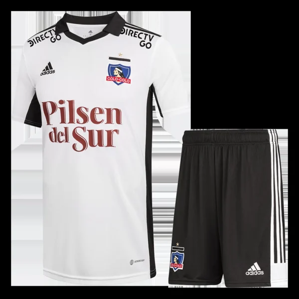 colo-colo-home-soccer-kit-jersey-shorts-2022-23-fan-version-162277-01 Colo Colo Home Soccer Kit β Jersey + Shorts 2022/23 β Fan Version β front view