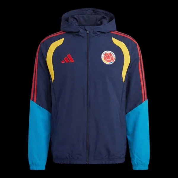 Colombia Hoodie Training Jacket 2026 – front view
