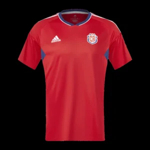 Costa Rica Home Soccer Jersey 2023 – Fan Version – front view