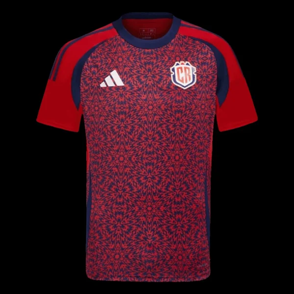 Costa Rica Home Soccer Jersey Copa America – Fan Version – front view