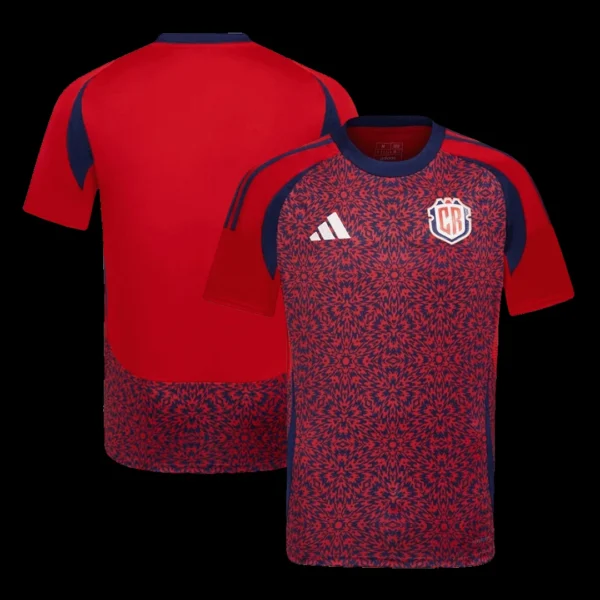Costa Rica Home Soccer Jersey Copa America – Fan Version – jersey details