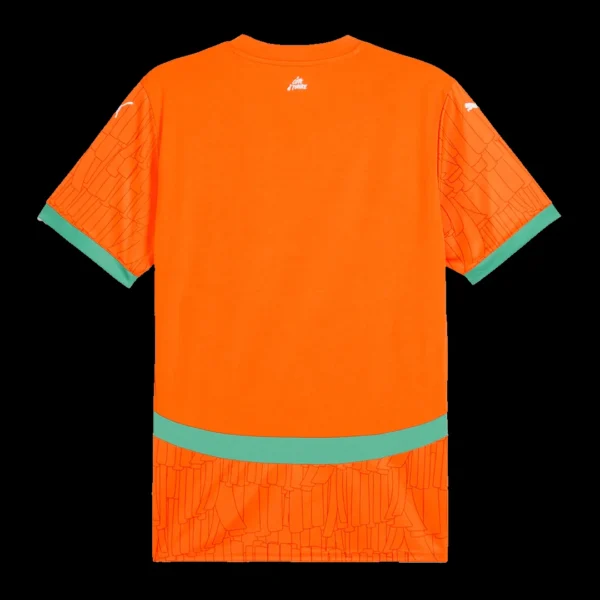 cote-d-ivoire-home-soccer-jersey-fan-version-02 Côte d’Ivoire Home Soccer Jersey – Fan Version – back view