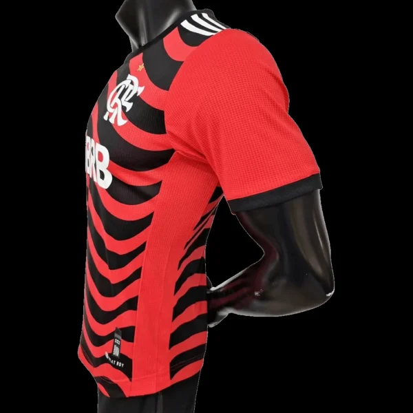 CR Flamengo Third Away Soccer Jersey 2022/23 – Player Version – back view