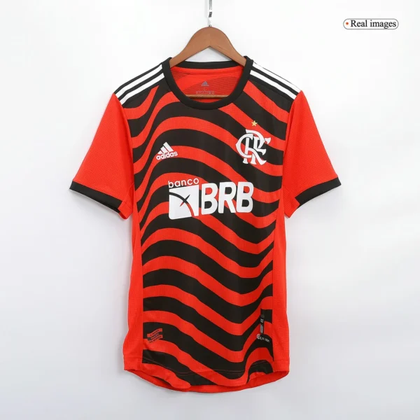 CR Flamengo Third Away Soccer Jersey 2022/23 – Player Version – badge and fabric details