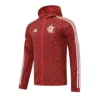 CR Flamengo Windbreaker Hoodie Jacket 2021/22 – back view