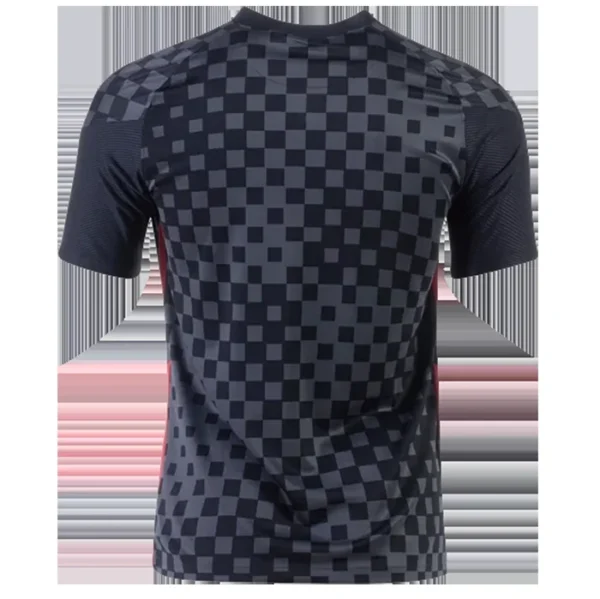 Croatia Away Soccer Jersey 2020 – Player Version – back view