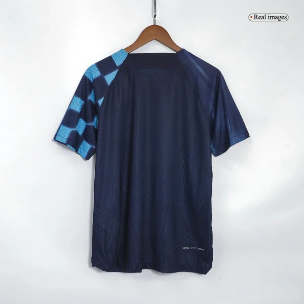 Croatia Away Soccer Jersey 2022 – Player Version – back view