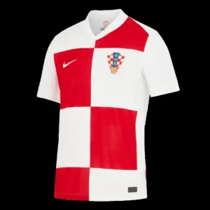 croatia-home-soccer-jersey-euro-fan-version-01 Croatia Home Soccer Jersey Euro โ Fan Version โ front view