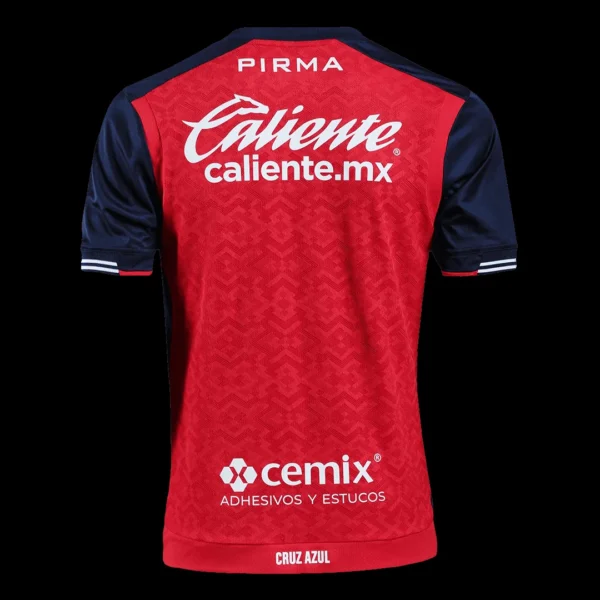 Cruz Azul Third Away Soccer Jersey – Player Version – back view