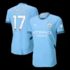 de-bruyne-17-manchester-city-home-soccer-jersey-player-version-639333-01 DE BRUYNE #17 Manchester City Home Soccer Jersey Player Version β front view