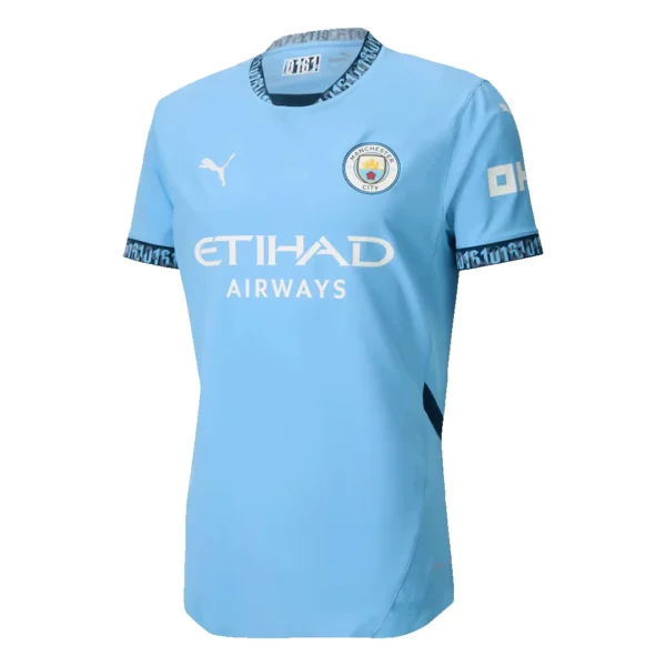 de-bruyne-17-manchester-city-home-soccer-jersey-player-version-639333-02 DE BRUYNE #17 Manchester City Home Soccer Jersey Player Version β back view