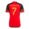 de-bruyne-7-belgium-home-soccer-jersey-2022-fan-version-192051-01 DE BRUYNE #7 Belgium Home Soccer Jersey 2022 β Fan Version β front view