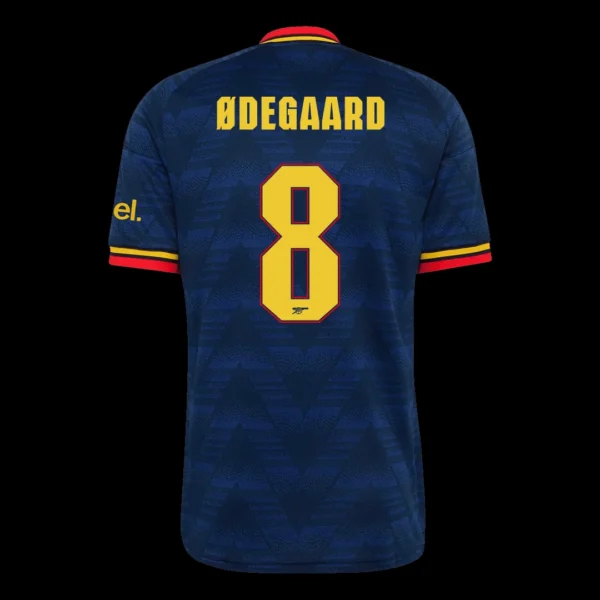 ØDEGAARD #8 Arsenal Away Soccer Jersey 2026/27 -UCL – Fan Version – back view
