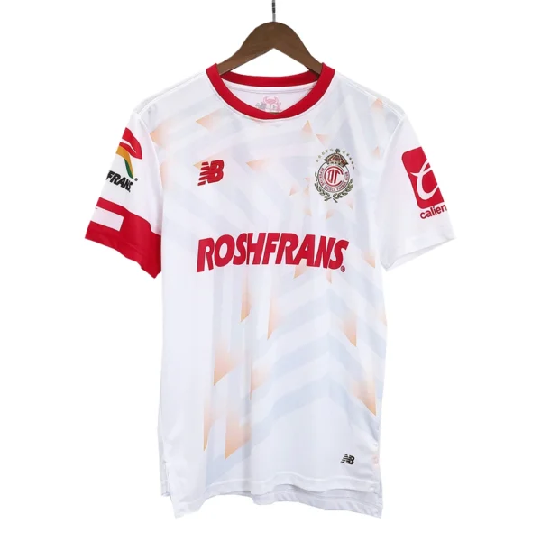 Deportivo Toluca Away Soccer Jersey 2023/24 – Fan Version – front view