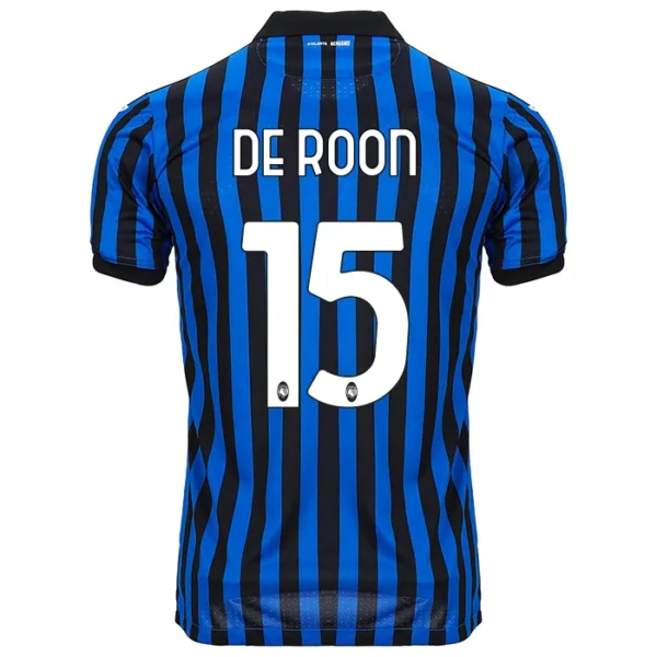 DEROON #15 Atalanta BC Home Soccer Jersey 2020/21 – Fan Version – back view