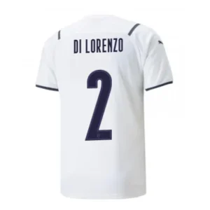 di-lorenzo-2-italy-away-soccer-jersey-2021-fan-version-120633-01 DI LORENZO #2 Italy Away Soccer Jersey 2021 โ Fan Version โ front view