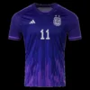 DI MARIA #11 Argentina Away Soccer Jersey 2022 – Fan Version – back view