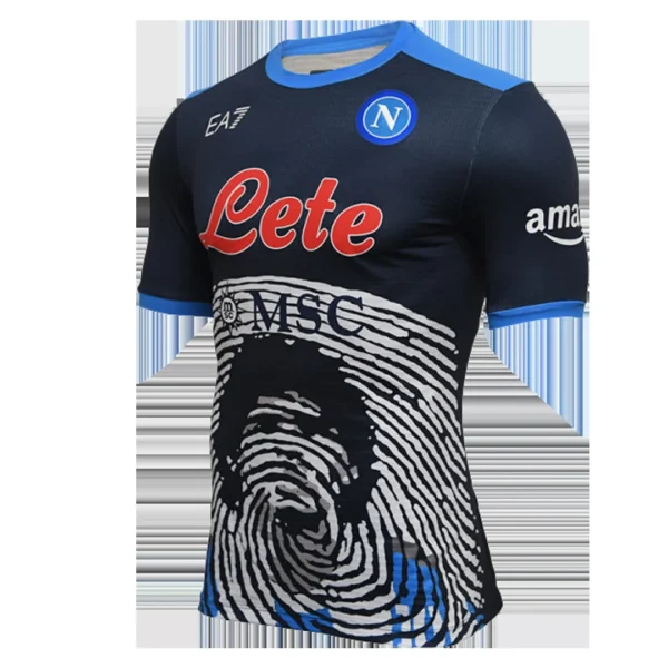 Diego Maradona Napoli Limited Edition Soccer Jersey 2021/2022 – Fan Version – back view