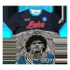 Diego Maradona Napoli Limited Edition Soccer Jersey 2021/2022 – Fan Version – badge and fabric details