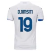 DJIMSITI #19 Atalanta BC Away Soccer Jersey 2020/21 – Fan Version – back view
