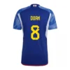 DOAN #8 Japan Home Soccer Jersey 2022 – Fan Version – front view