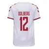 DOLBERG #12 Denmark Away Soccer Jersey 2021 – Fan Version – front view