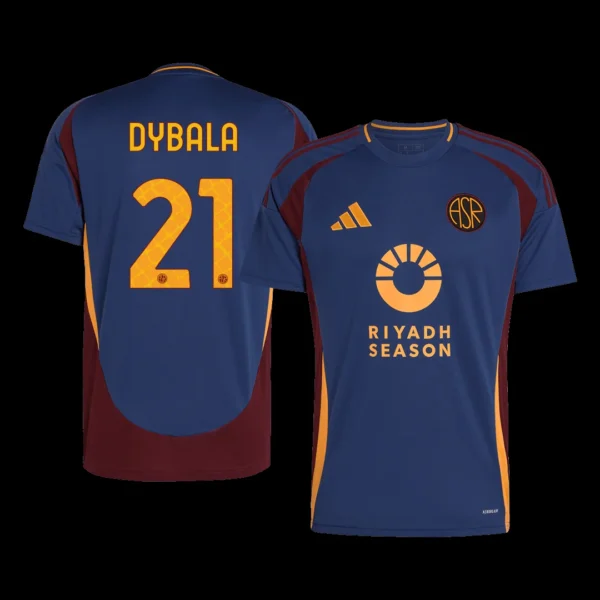 DYBALA #21 Roma Third Away Soccer Jersey – Fan Version – front view