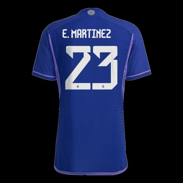 e-martinez-23-argentina-3-stars-away-soccer-jersey-2022-player-version-207856-01 E. MARTINEZ #23 Argentina 3 Stars Away Soccer Jersey 2022 β Player Version β front view