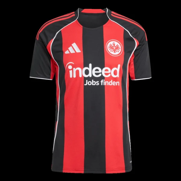 Eintracht Frankfurt Home Soccer Jersey 2025/26 – Fan Version – front view