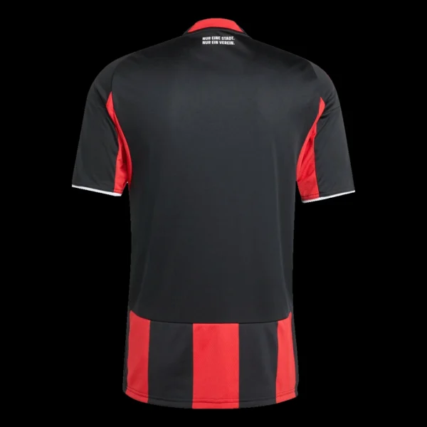 Eintracht Frankfurt Home Soccer Jersey 2025/26 – Fan Version – back view