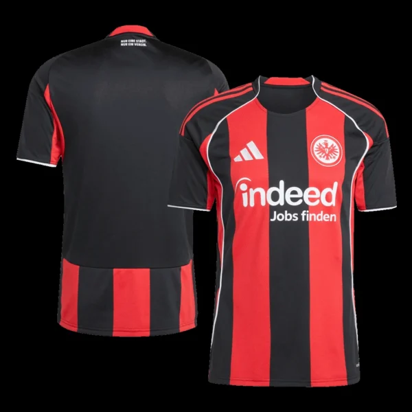 Eintracht Frankfurt Home Soccer Jersey 2025/26 – Fan Version – jersey details