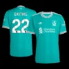 EKITIKE #22 Liverpool Third Away 2025/26 – Fan Version – front view