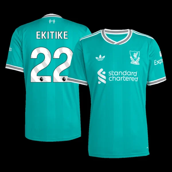 EKITIKE #22 Liverpool Third Away 2025/26 – Fan Version – front view