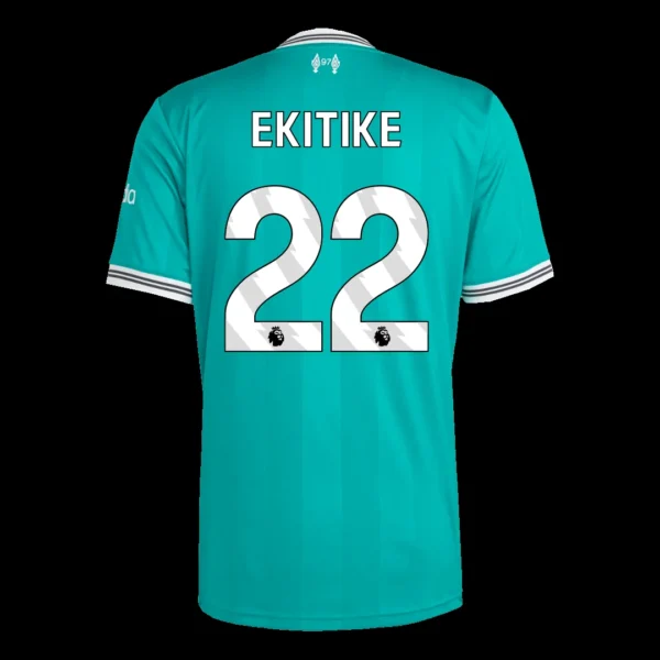 EKITIKE #22 Liverpool Third Away 2025/26 – Fan Version – jersey details
