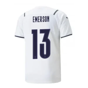 emerson-13-italy-away-soccer-jersey-2021-fan-version-120641-01 EMERSON #13 Italy Away Soccer Jersey 2021 โ Fan Version โ front view