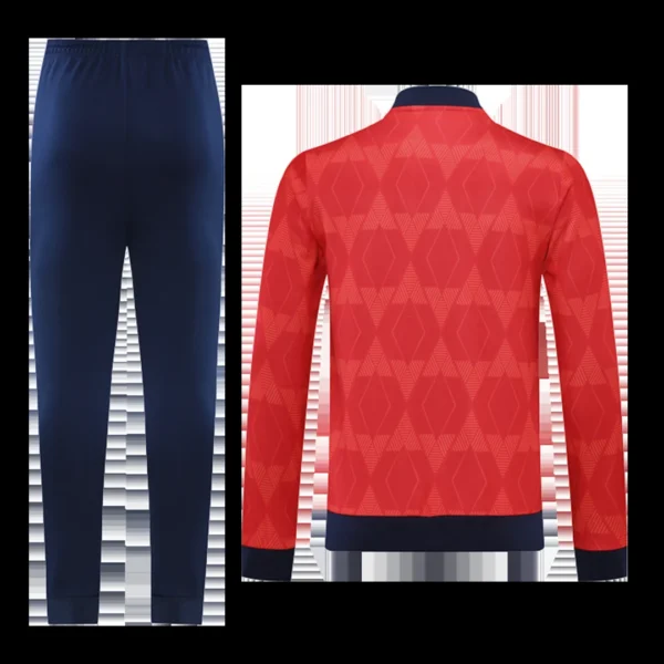 England Training Jacket Kit（Jacket+Pants) 2021/22 – Red – back view