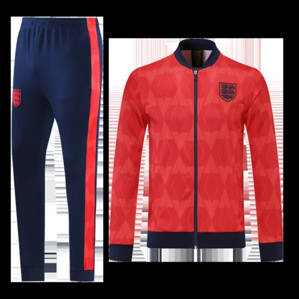 England Training Jacket Kit（Jacket+Pants) 2021/22 – Red – jersey details