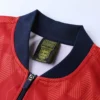 England Training Jacket Kit（Jacket+Pants) 2021/22 – Red – badge and fabric details