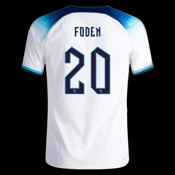 foden-20-england-home-soccer-jersey-2022-player-version-194835-01 FODEN #20 England Home Soccer Jersey 2022 β Player Version β front view