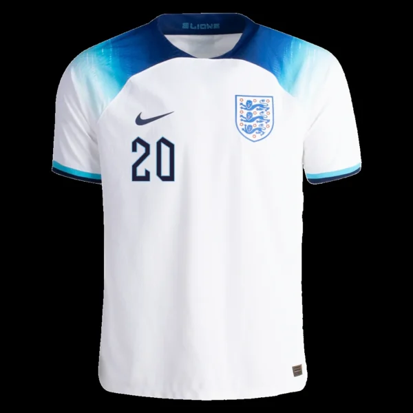 foden-20-england-home-soccer-jersey-2022-player-version-194835-02 FODEN #20 England Home Soccer Jersey 2022 β Player Version β back view