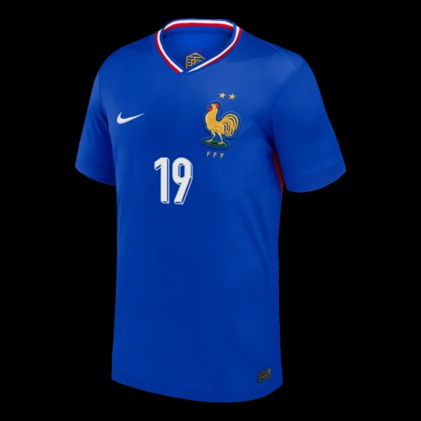 FOFANA #19 France Home Soccer Jersey – Fan Version – back view