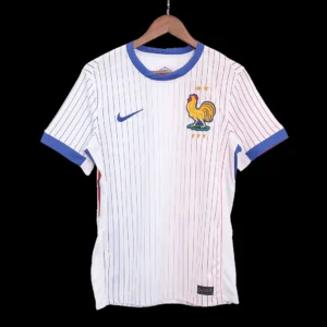 France Away Soccer Jersey Euro – Fan Version – front view