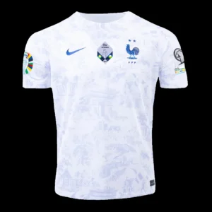 france-away-soccer-jersey-euro-qualifying-fan-version-324504-01 France Away Soccer Jersey – EURO QUALIFYING โ Fan Version โ front view