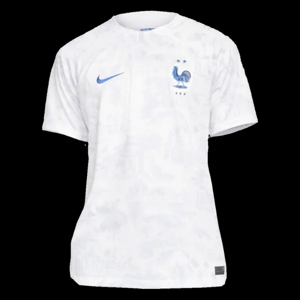 France Away Soccer Jersey Kit(Jersey+Shorts+Socks) 2022 – Fan Version – badge and fabric details