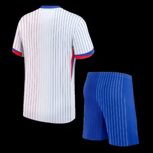 france-away-soccer-kit-jersey-shorts-euro-fan-version-01 France Away Soccer Kit โ Jersey + Shorts Euro โ Fan Version โ front view