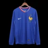 France Home Long Sleeve Soccer Jersey Euro – Fan Version – front view