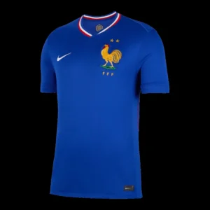 France Home Soccer Jersey Euro – Fan Version – front view