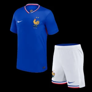 france-home-soccer-kit-jersey-shorts-euro-fan-version-01 France Home Soccer Kit โ Jersey + Shorts Euro โ Fan Version โ front view